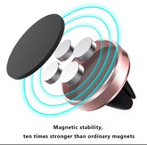 Magnetic Suction Phone Holder Multicolor Lightweight Portable